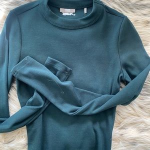 NWOT kith womens winter collection long sleeve crop top, S